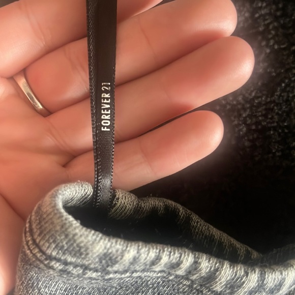 Charcoal grey bandeau top - Picture 4 of 4